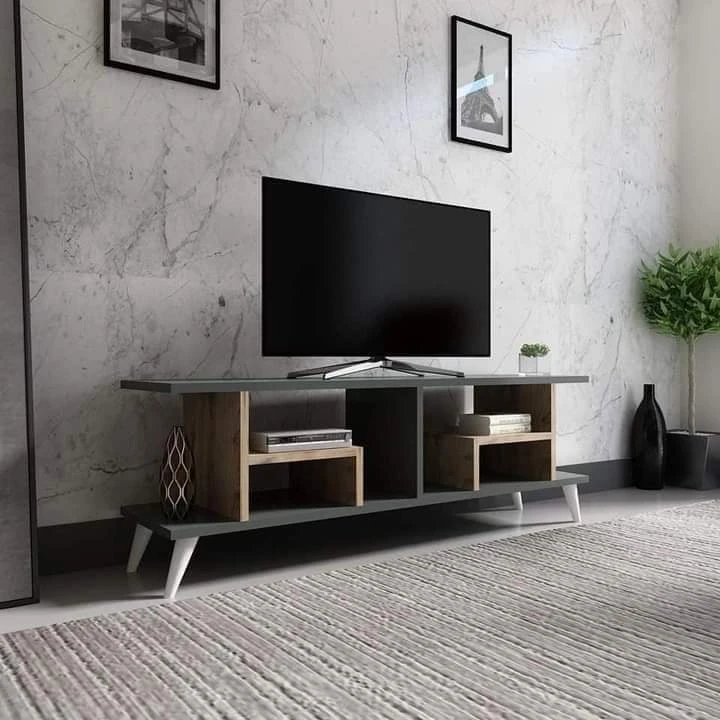 وحدة تليفزيون 30×180 سم – بيج رمادى – TV065